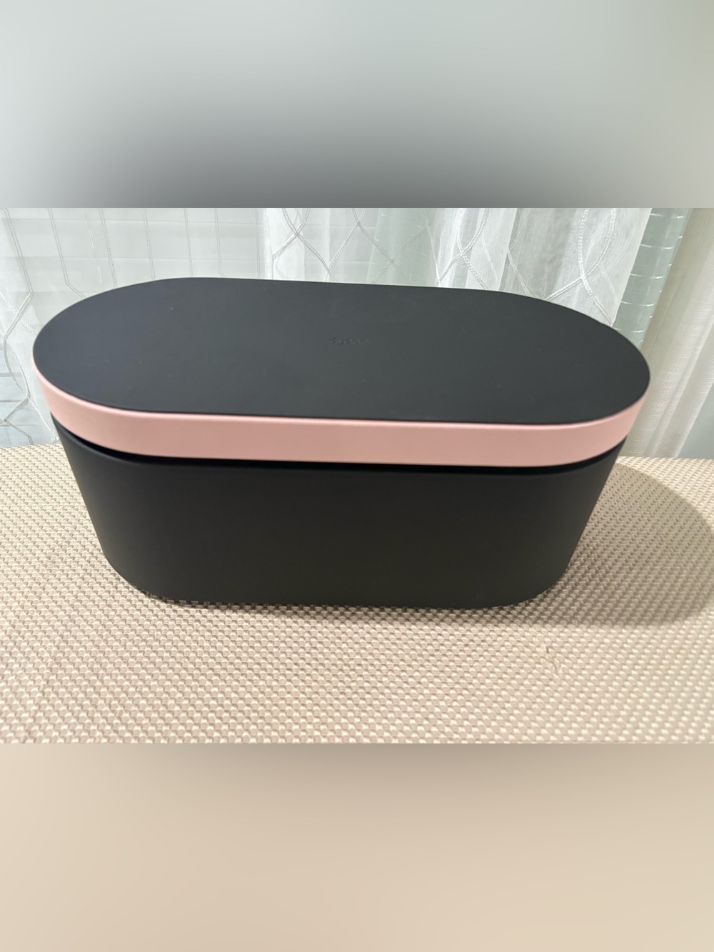 Genuine Dyson Airwrap Black Storage Box with Pink Rim
Only Box